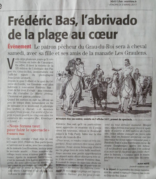 Midi Libre 3 Mars 2017